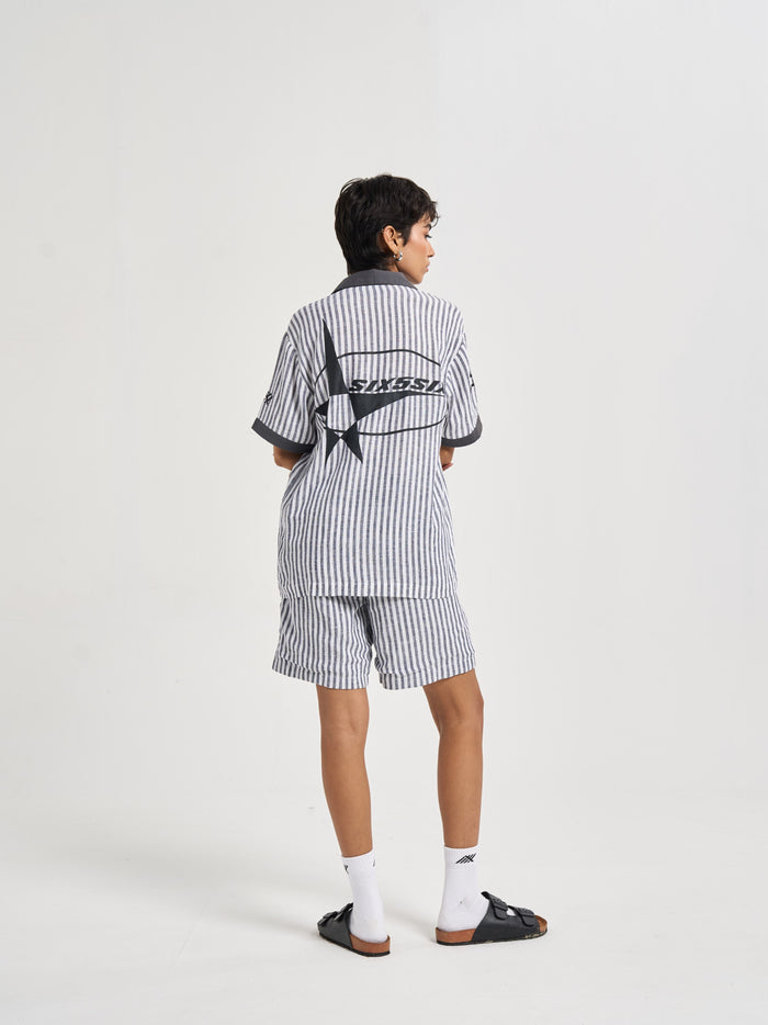 Trackstar Linen Coords Shirt