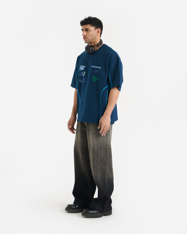 SPONSOR TEE IN BLUE