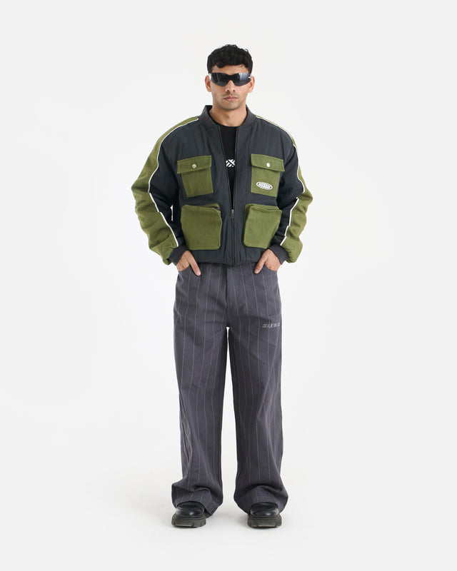 Stitchline Pants - Black