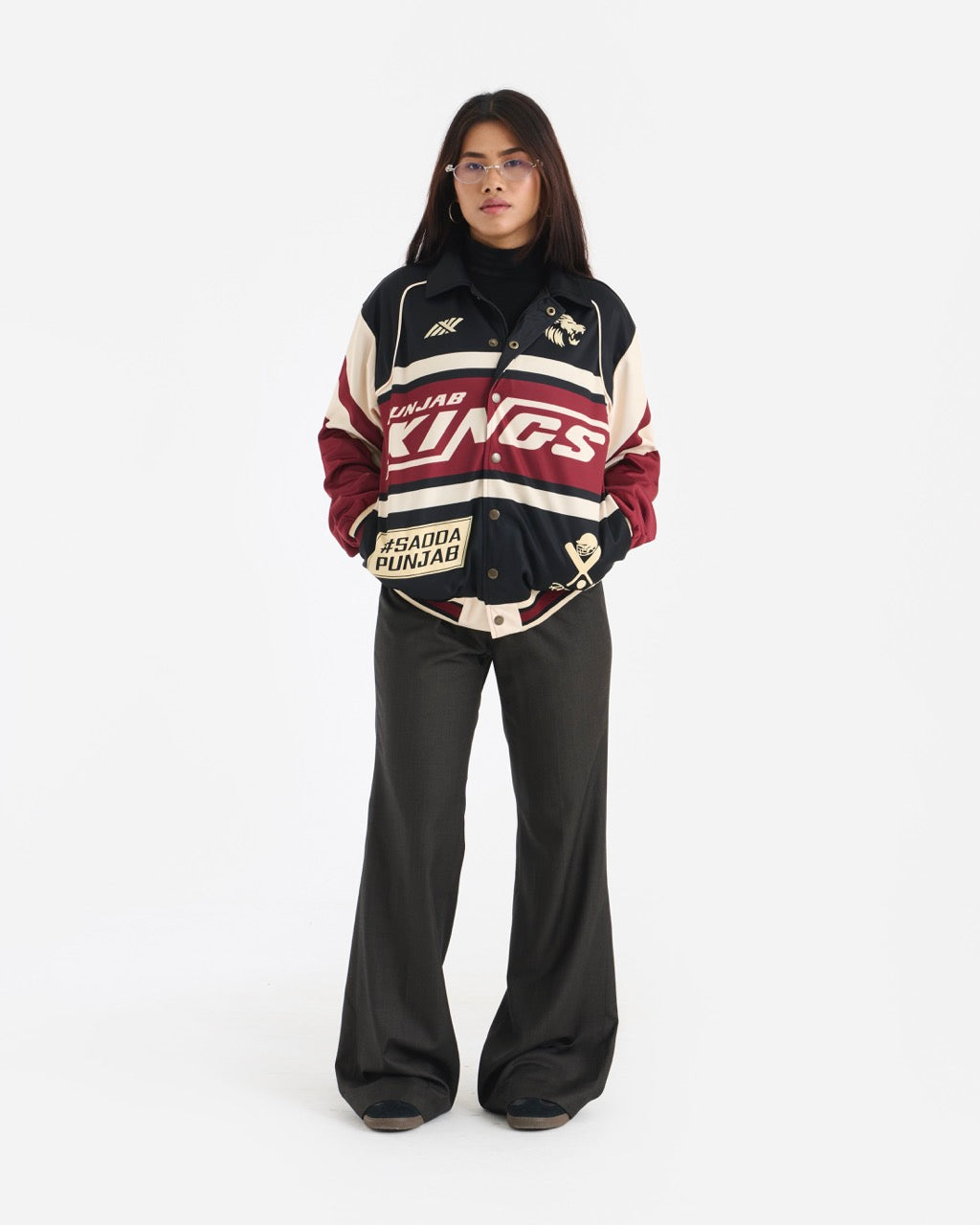 Punjab Kings Racer Varsity Jacket