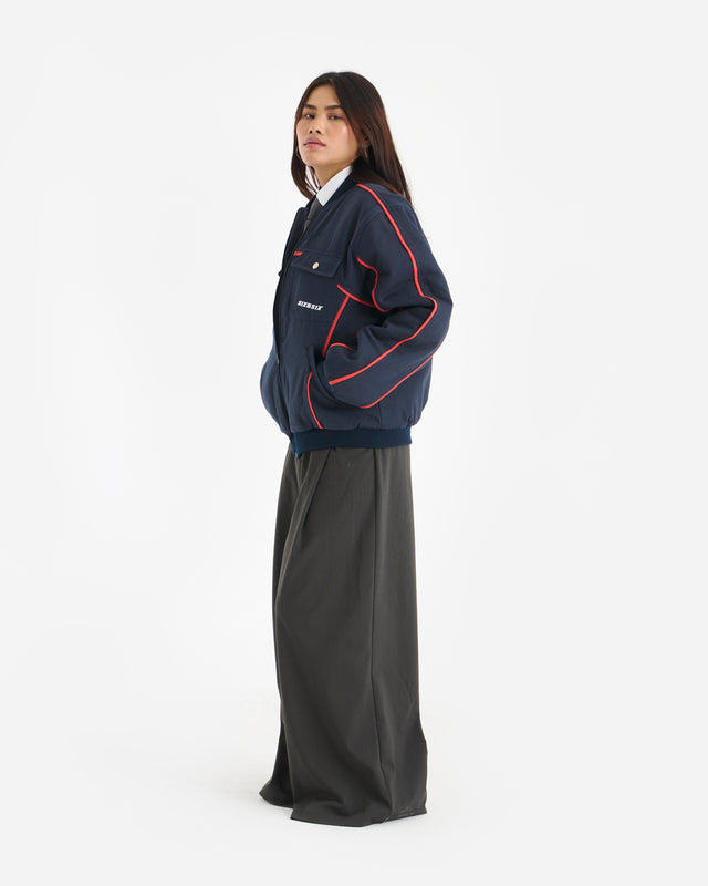 GRIDLINE BOMBER VARSITY - UNISEX