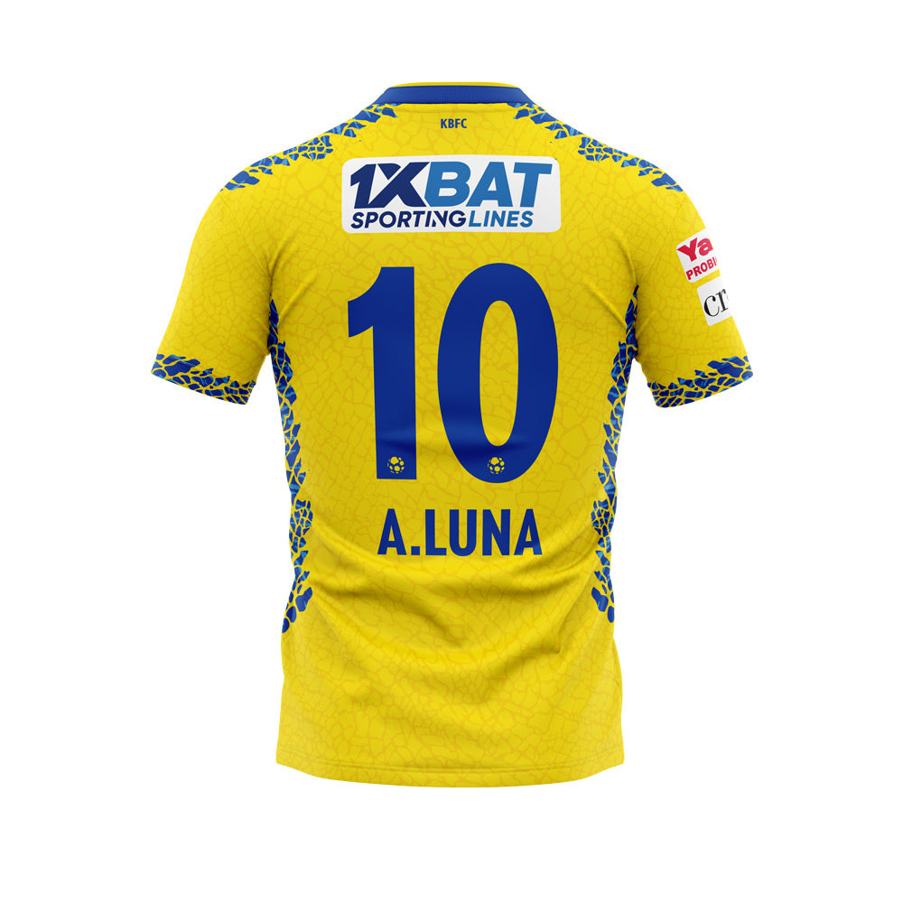 Kerala Blasters Home Jersey Youth - Fan Edition-2023-24