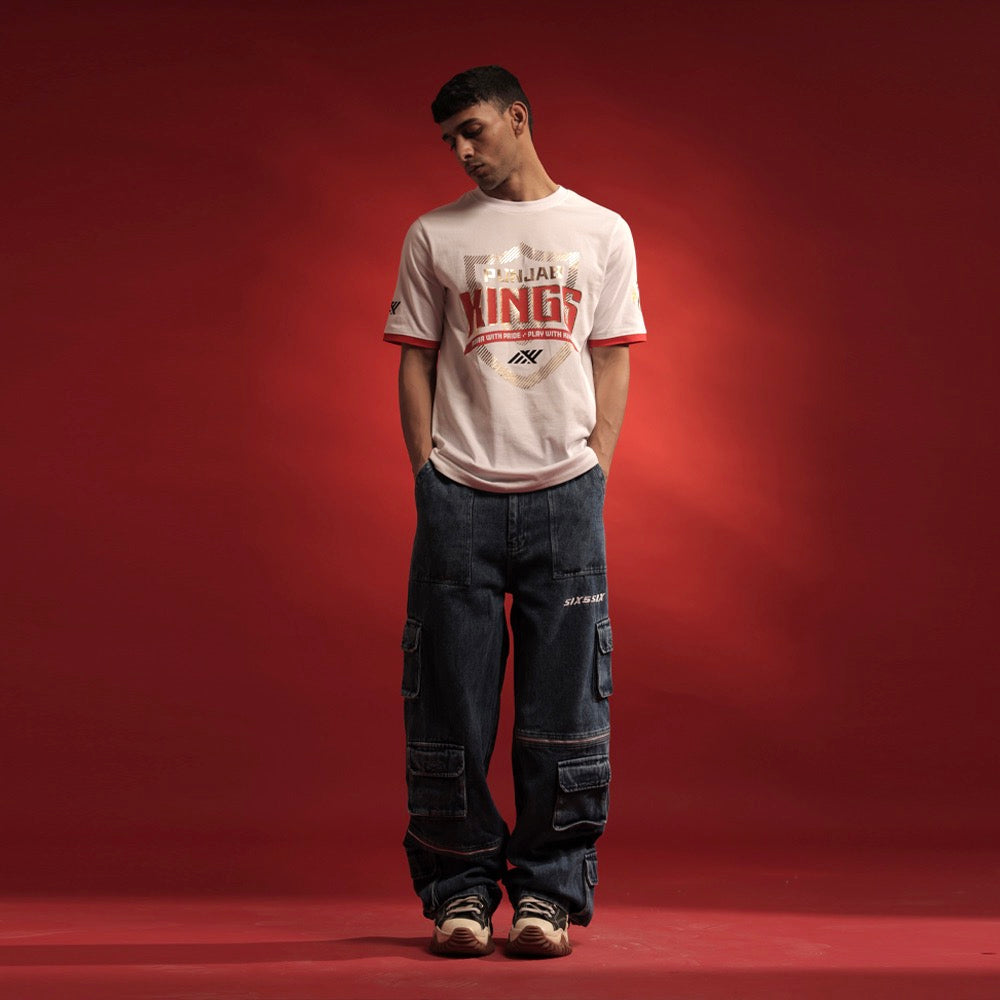 Punjab Kings Casual T-Shirt White