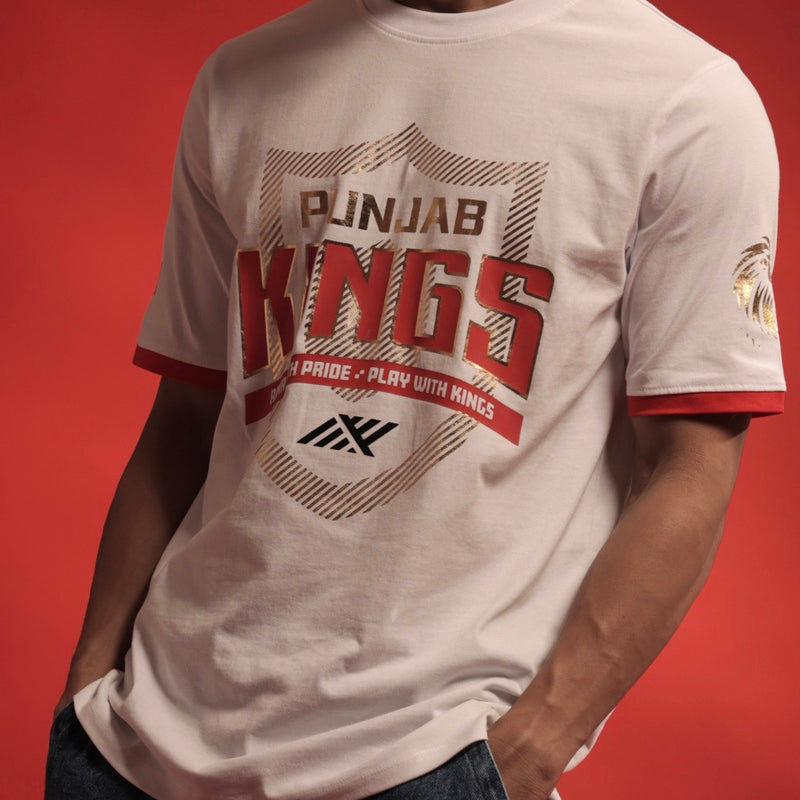 Punjab Kings Casual T-Shirt White