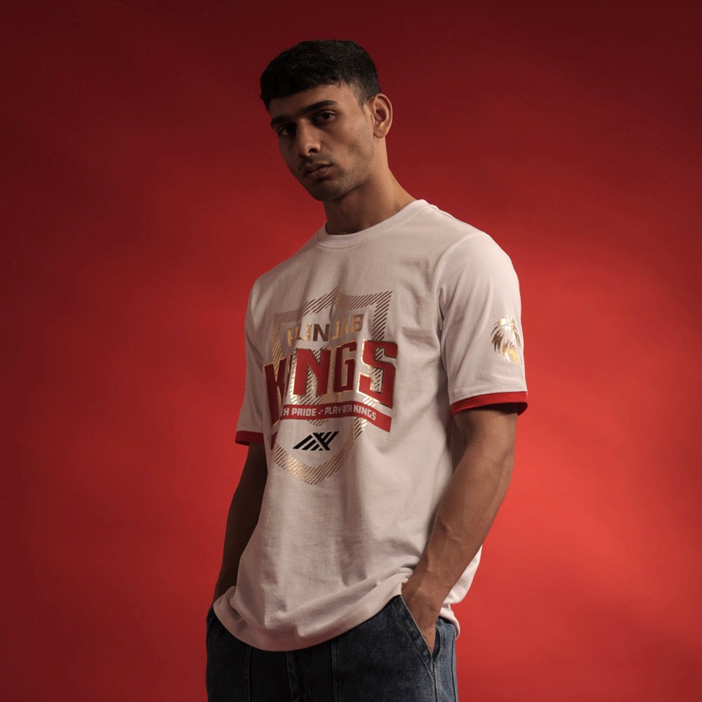 Punjab Kings Casual T-Shirt White