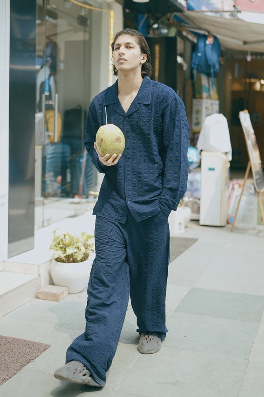 SUNDAY BLUES CO-ORD SHIRT
