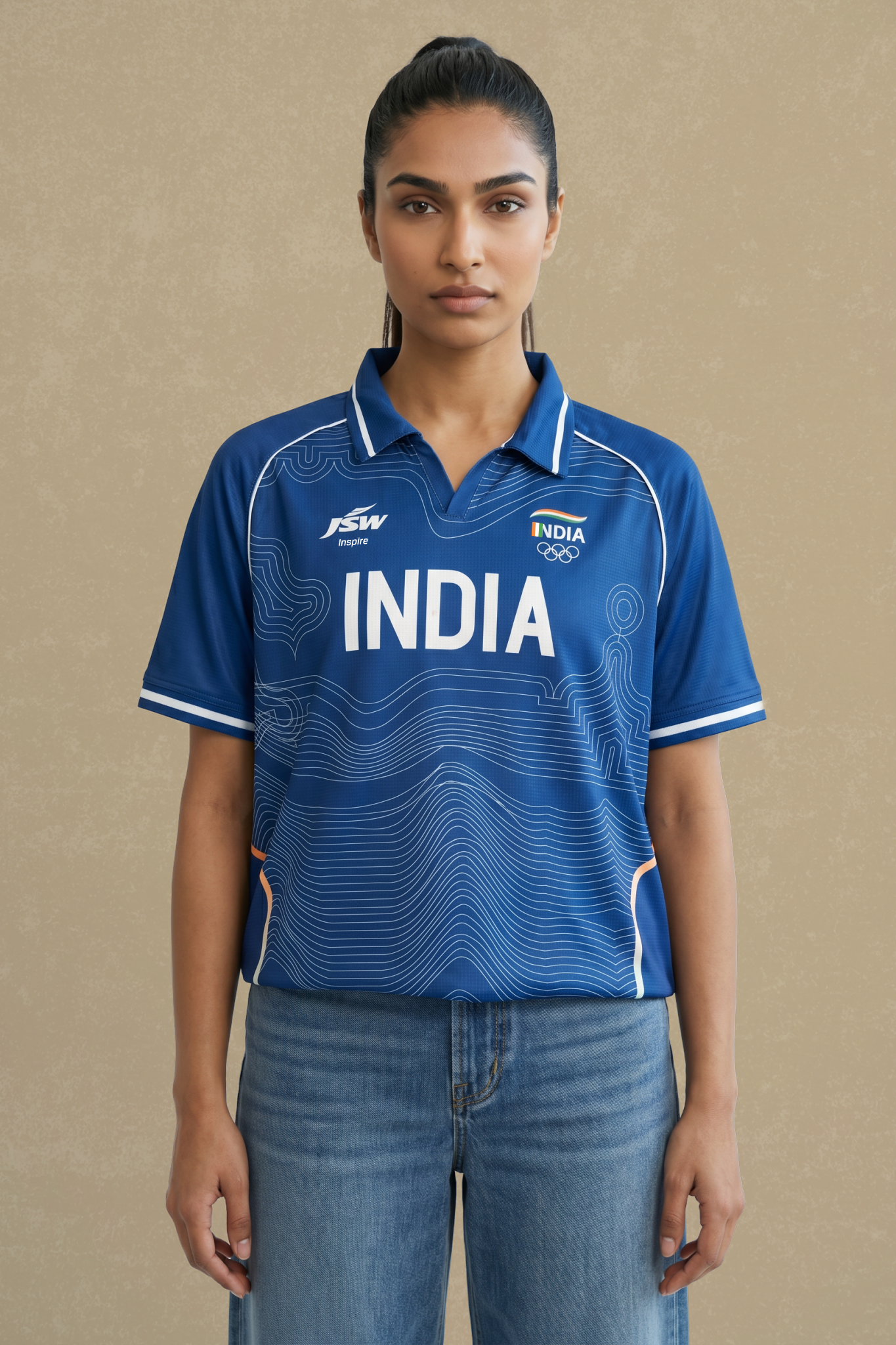 Official Team India 2026 Oversized Polo (Unisex)
