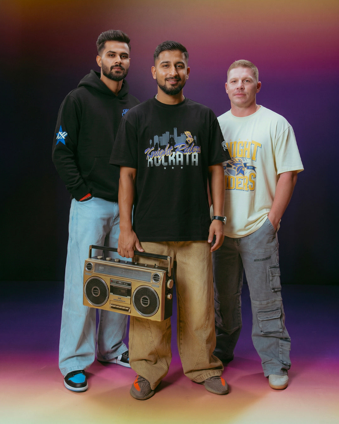 KKR OVERSIZED T-SHIRT BLACK