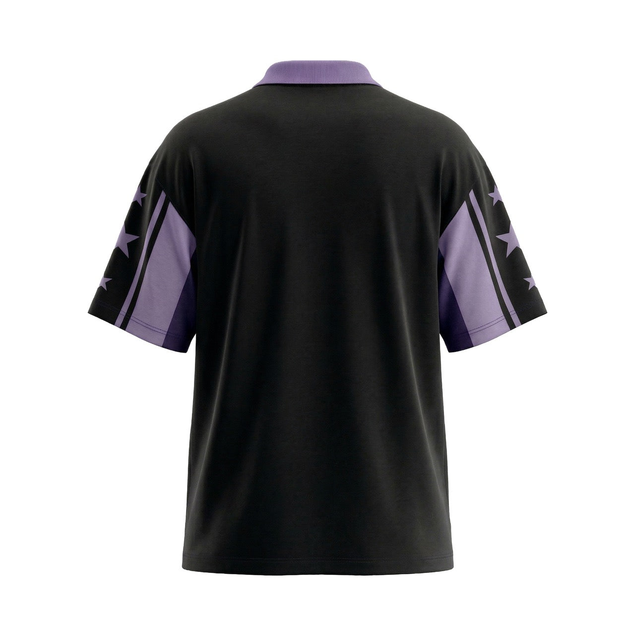 KKR Black Oversized Polo
