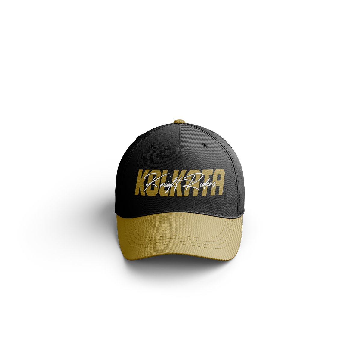 KKR COLOUR BLOCK BLACK CAP