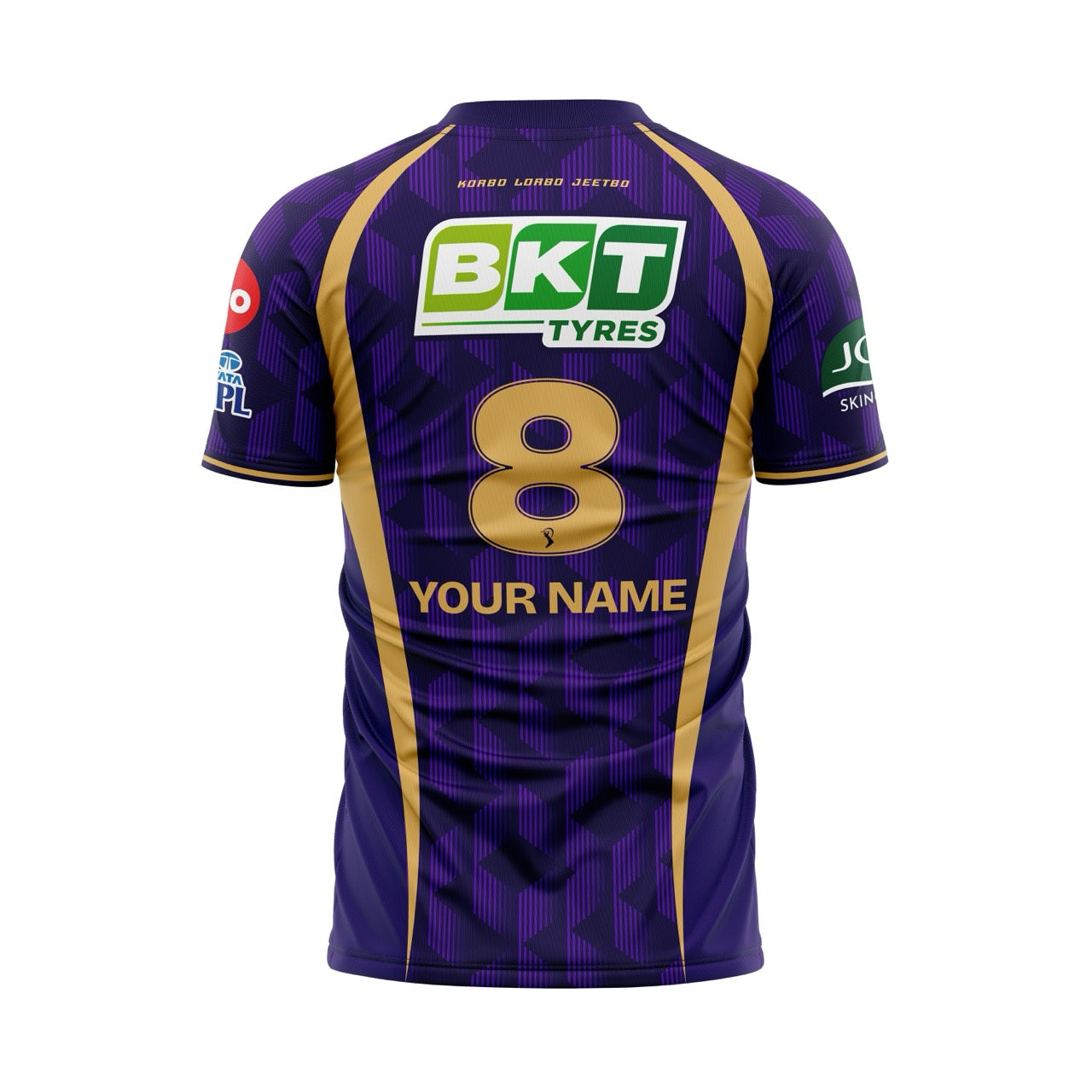 KKR Match Jersey Player Version- Half Sleeve-2026-27