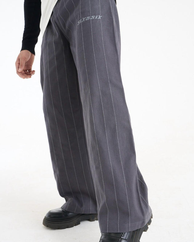 Stitchline Pants - Black