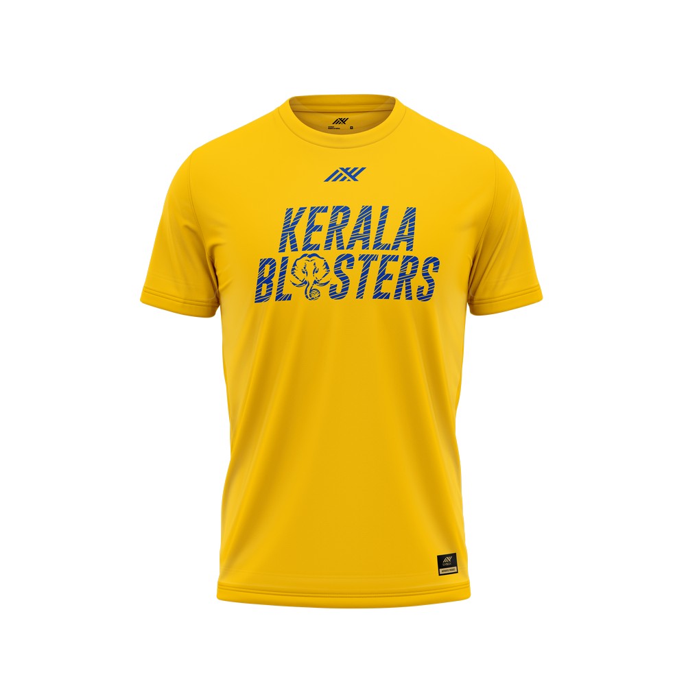 Kerala Blasters Yellow Cotton T-Shirt