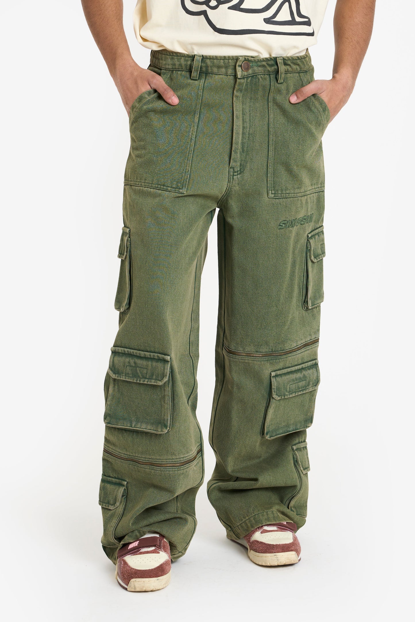 ALGAE DENIM CARGOS