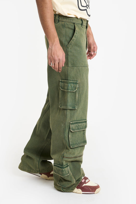 ALGAE DENIM CARGOS