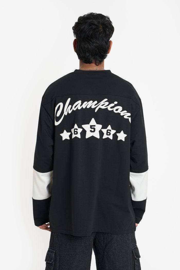 Home Run Jersey Black