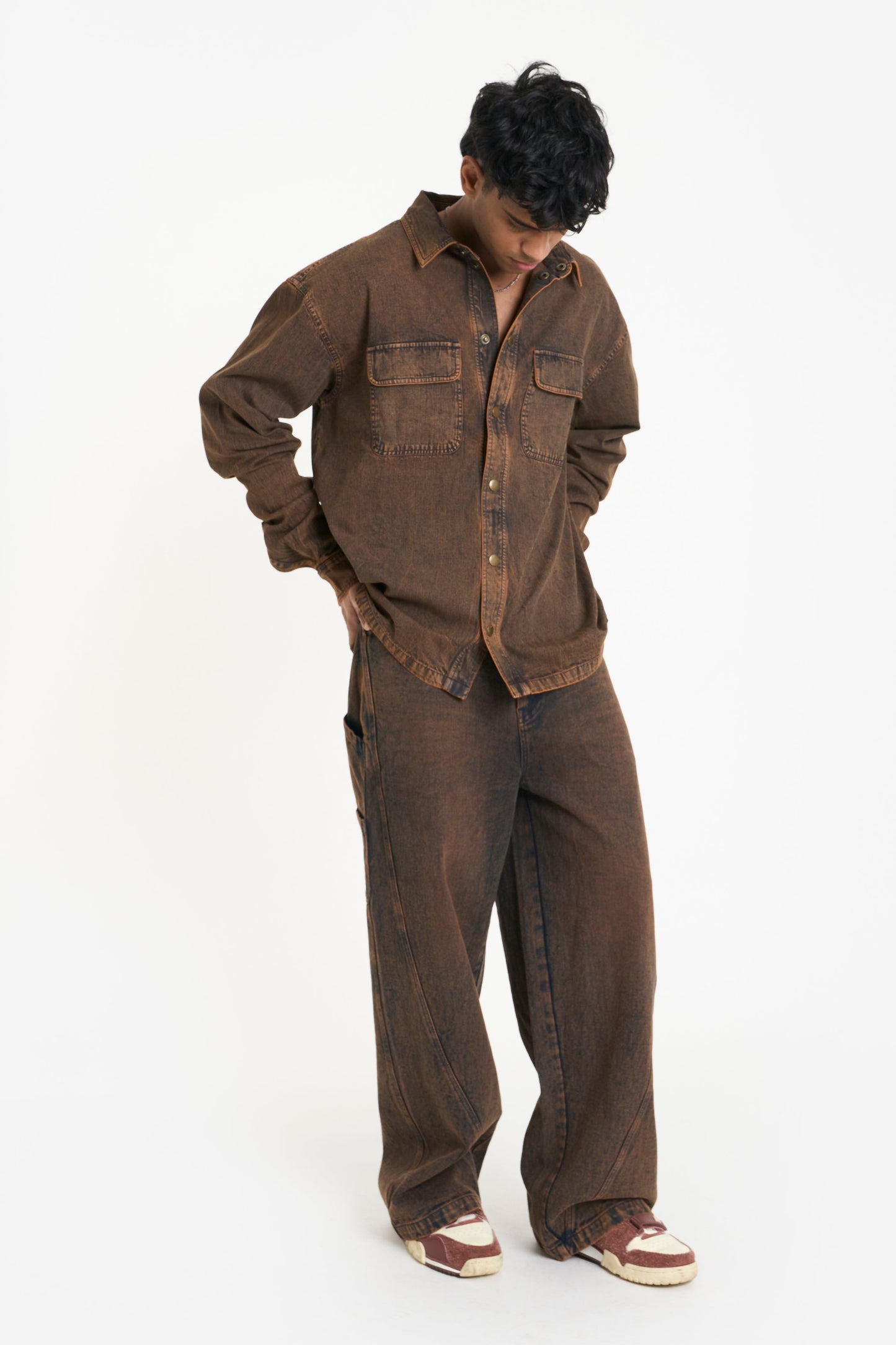 Grime Denim Shirt