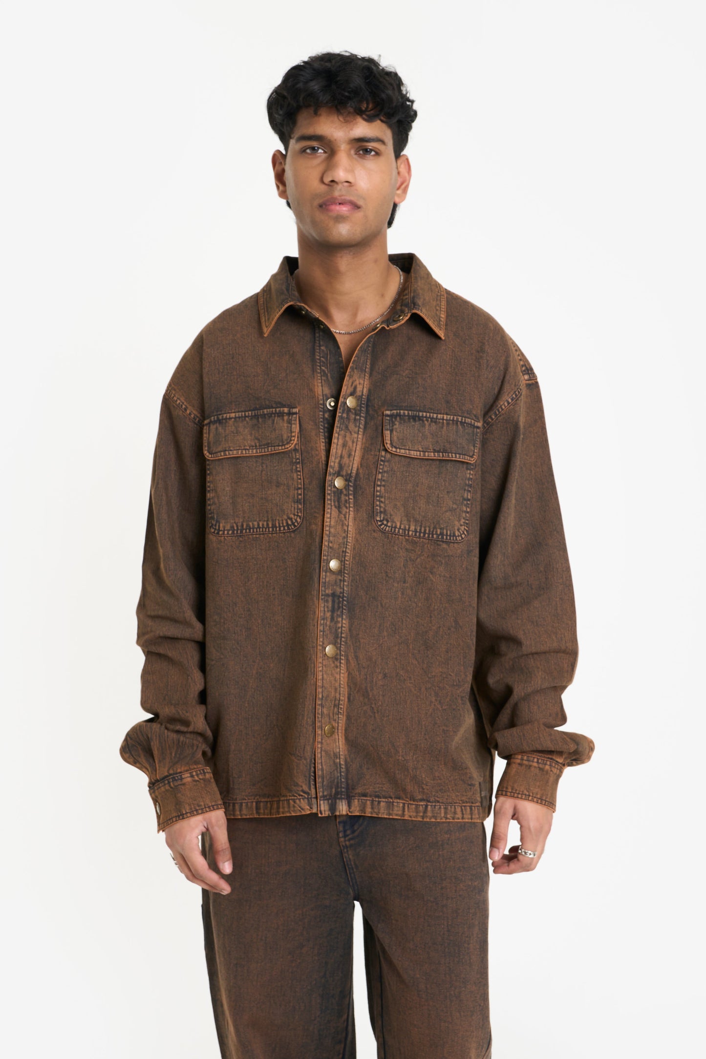 Grime Denim Shirt