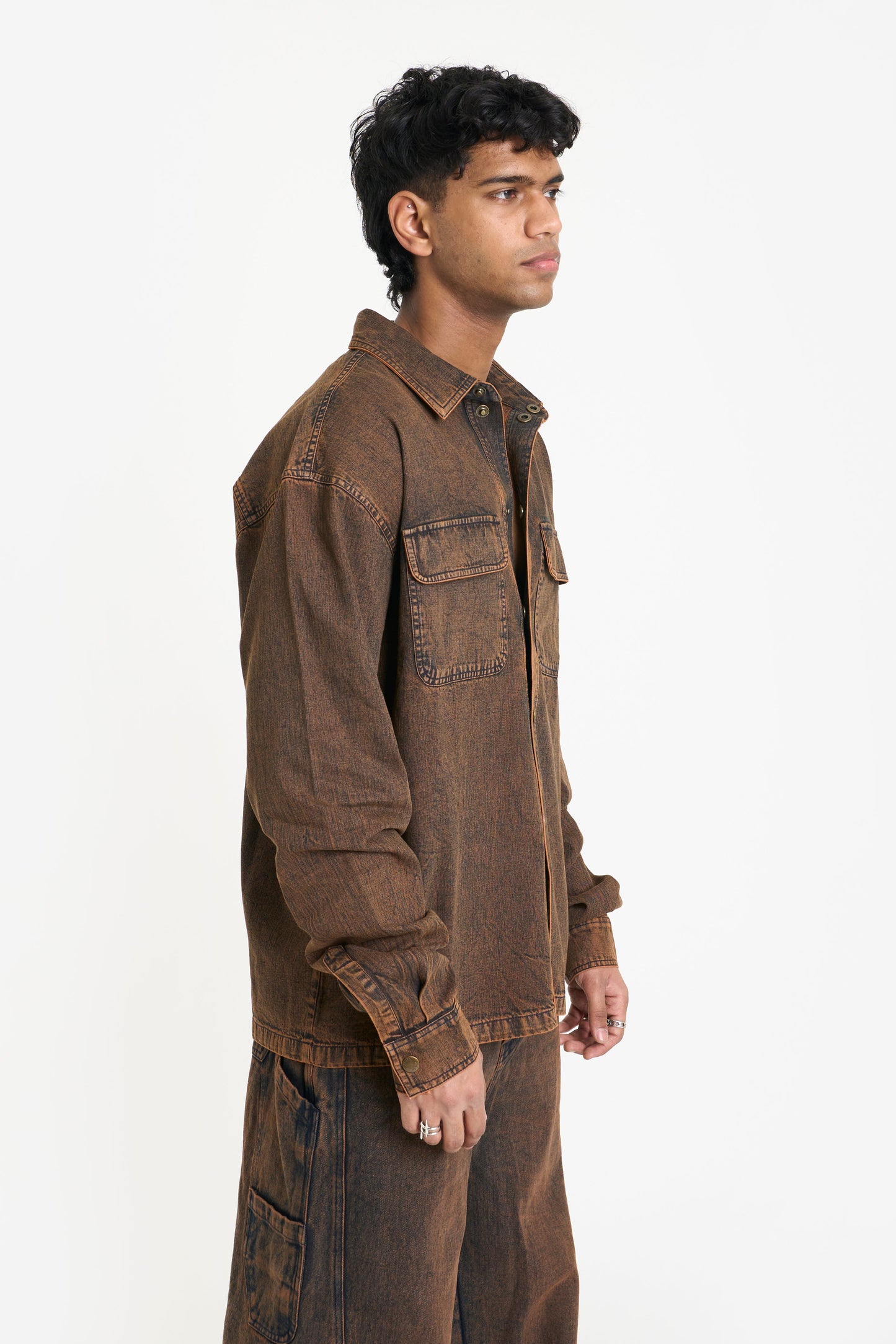 Grime Denim Shirt