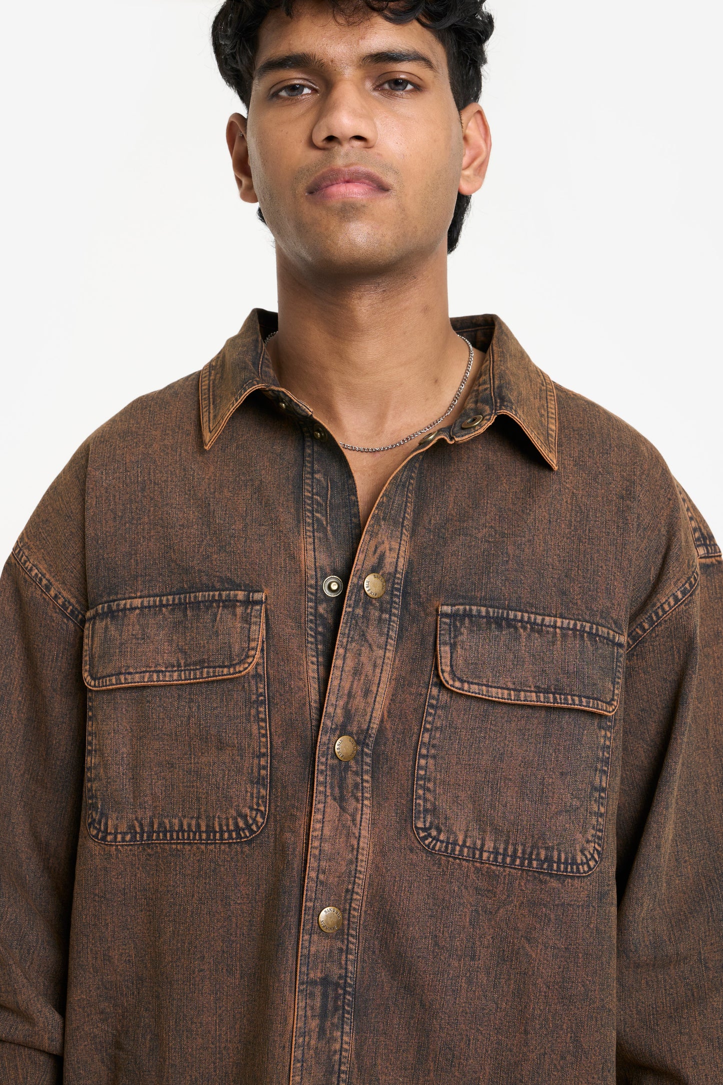 Grime Denim Shirt