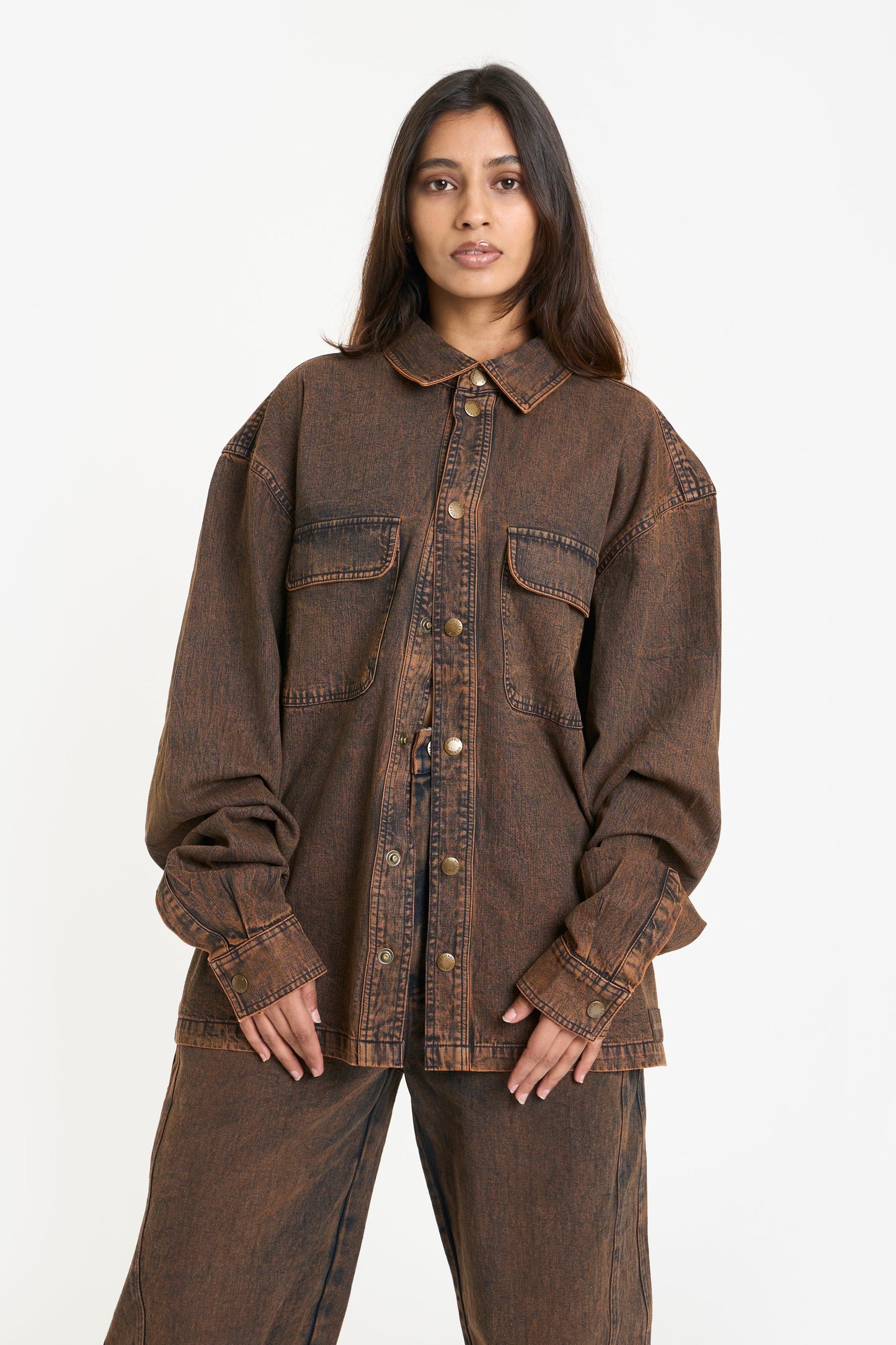 Grime Denim Shirt