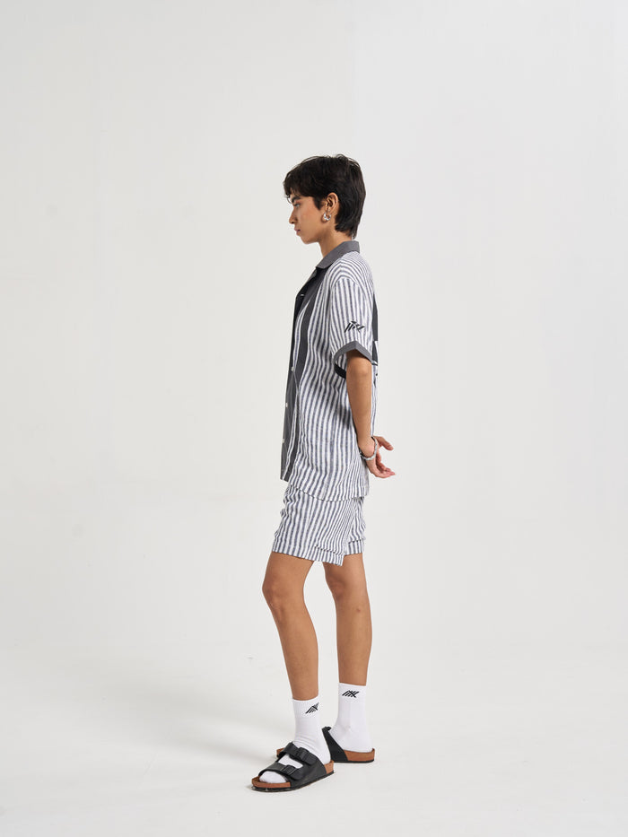 Trackstar Linen Coords Shirt