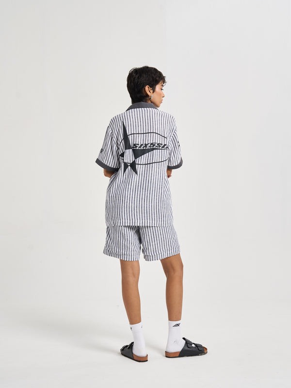 Trackstar Linen Coords Shorts