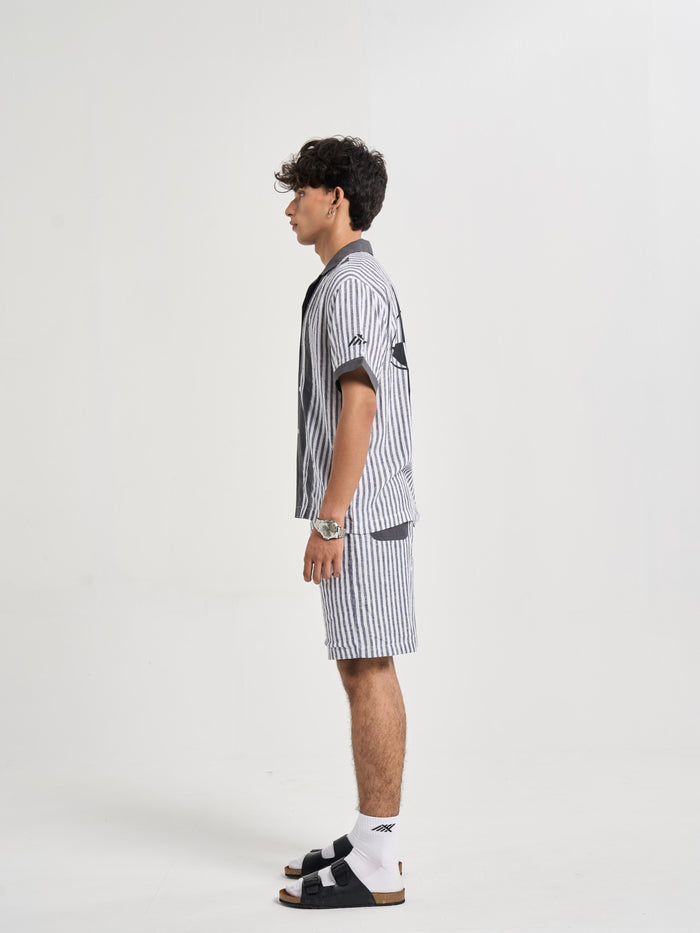 Trackstar Linen Coords Shirt