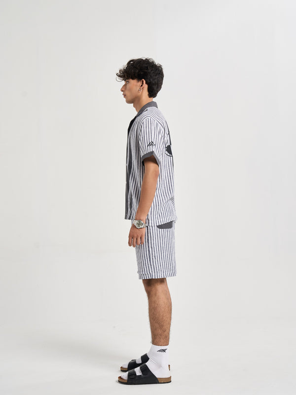 Trackstar Linen Coords Shirt