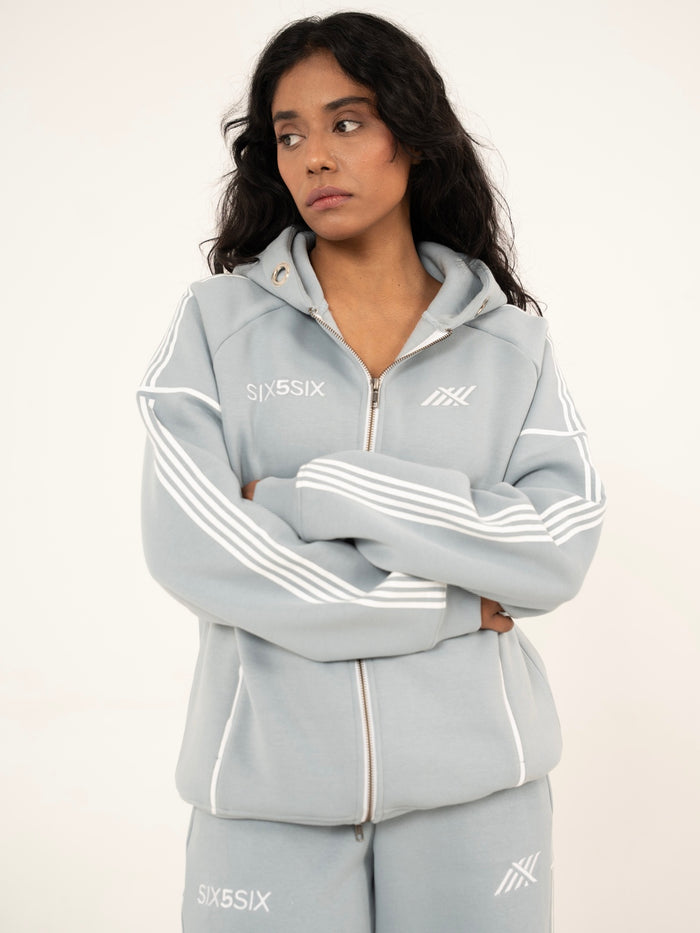 TOUCHSTONE TRACK JACKET IN BLUE