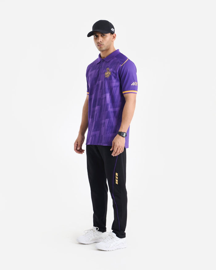 KKR Purple Travel Polo