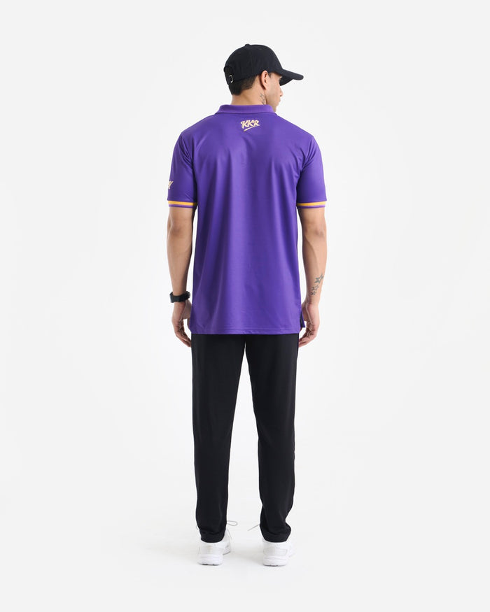 KKR Purple Travel Polo
