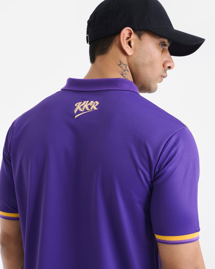 KKR Purple Travel Polo
