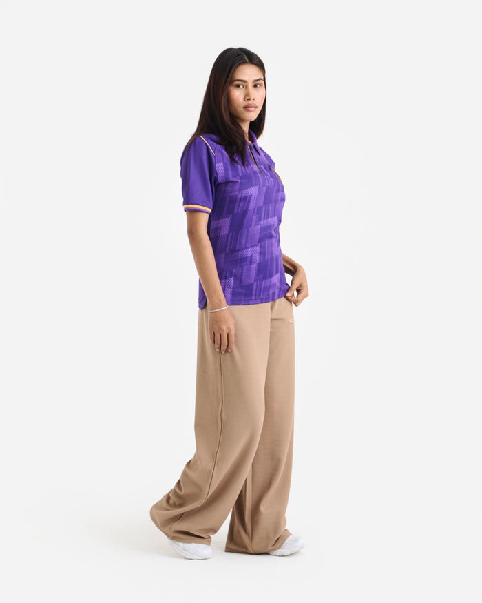 KKR Purple Travel Polo