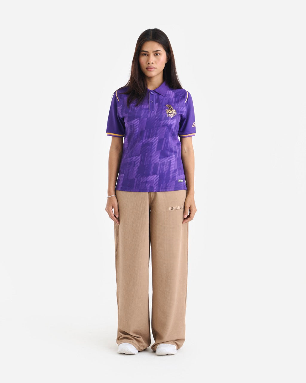 KKR Purple Travel Polo