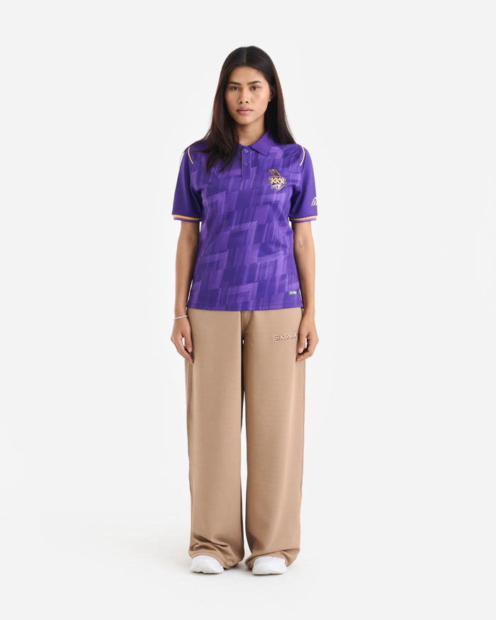 KKR Purple Travel Polo