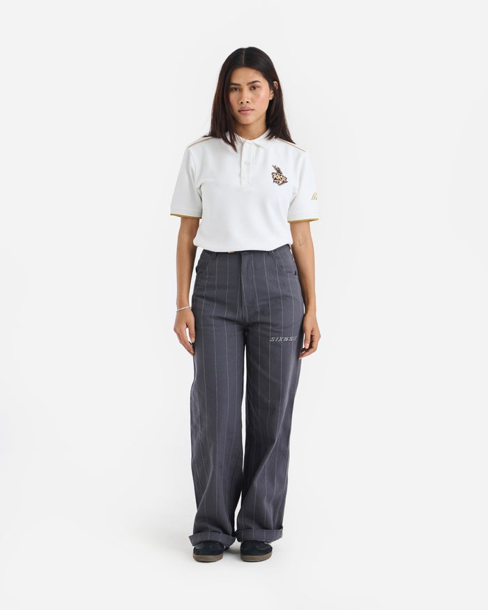 KKR White Travel Polo