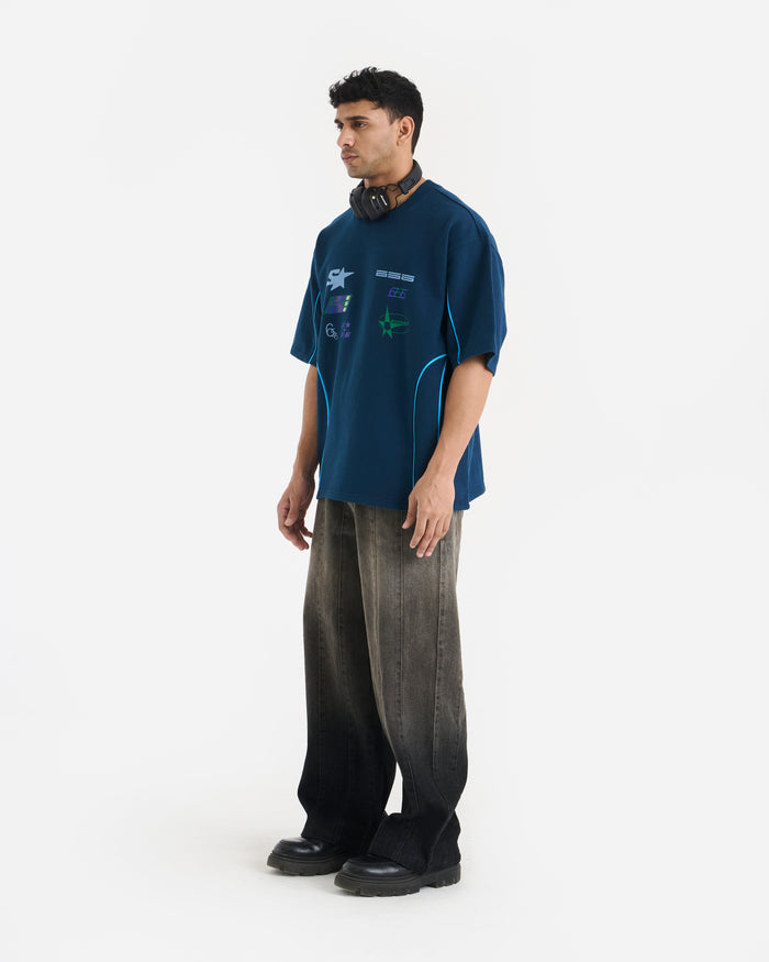 SPONSOR TEE IN BLUE