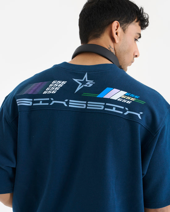 SPONSOR TEE IN BLUE