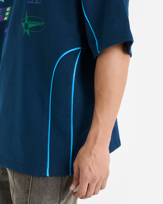 SPONSOR TEE IN BLUE