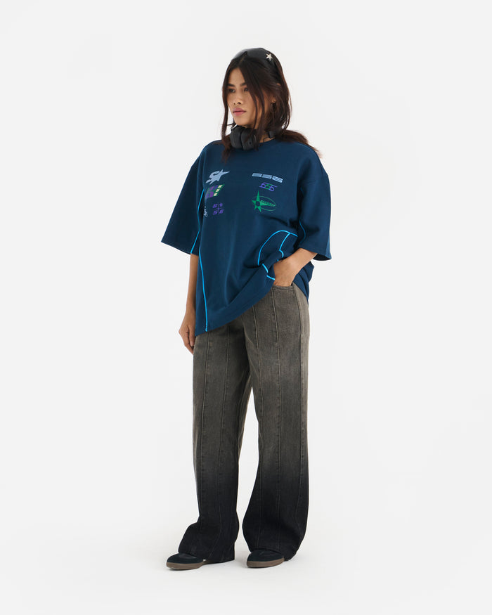 SPONSOR TEE IN BLUE