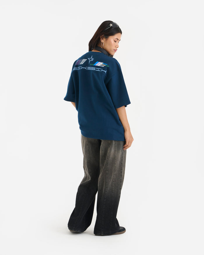 SPONSOR TEE IN BLUE