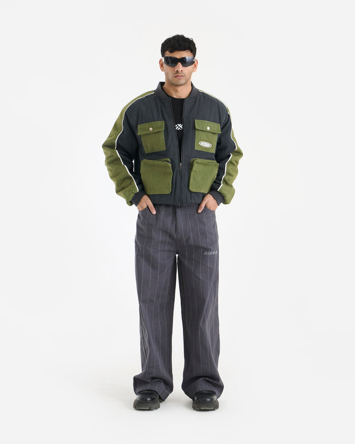 Stitchline Pants - Black