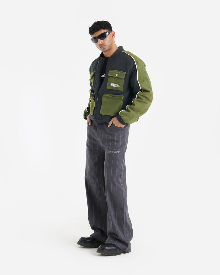 Stitchline Pants - Black