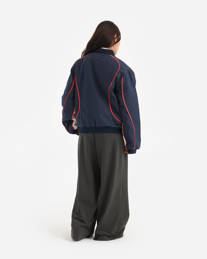 GRIDBLOCK BOMBER VARSITY - UNISEX