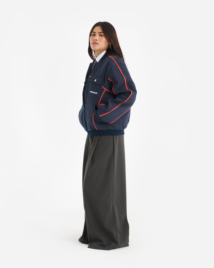 GRIDLINE BOMBER VARSITY - UNISEX