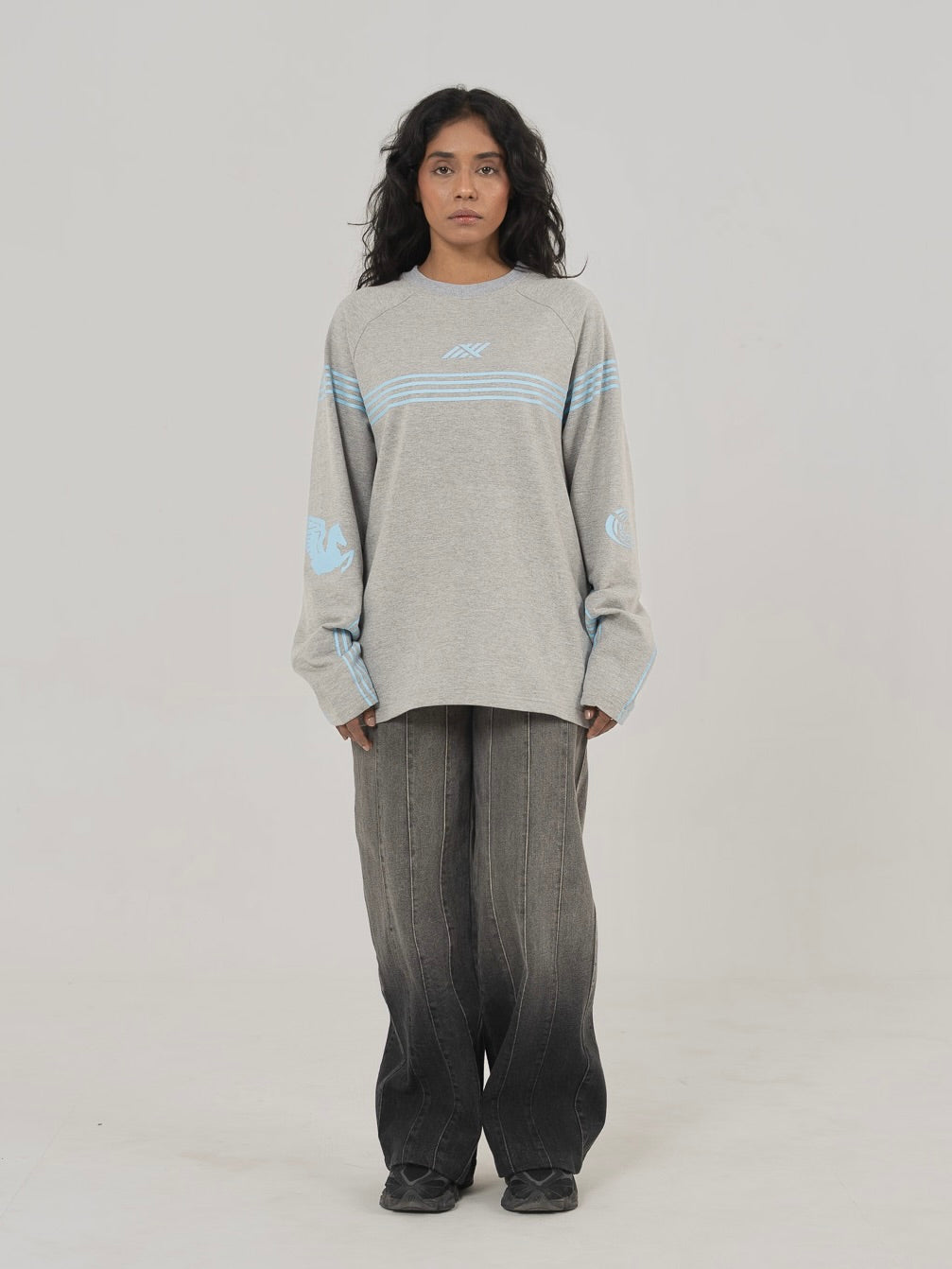 GLACIER TEE IN MELANGE