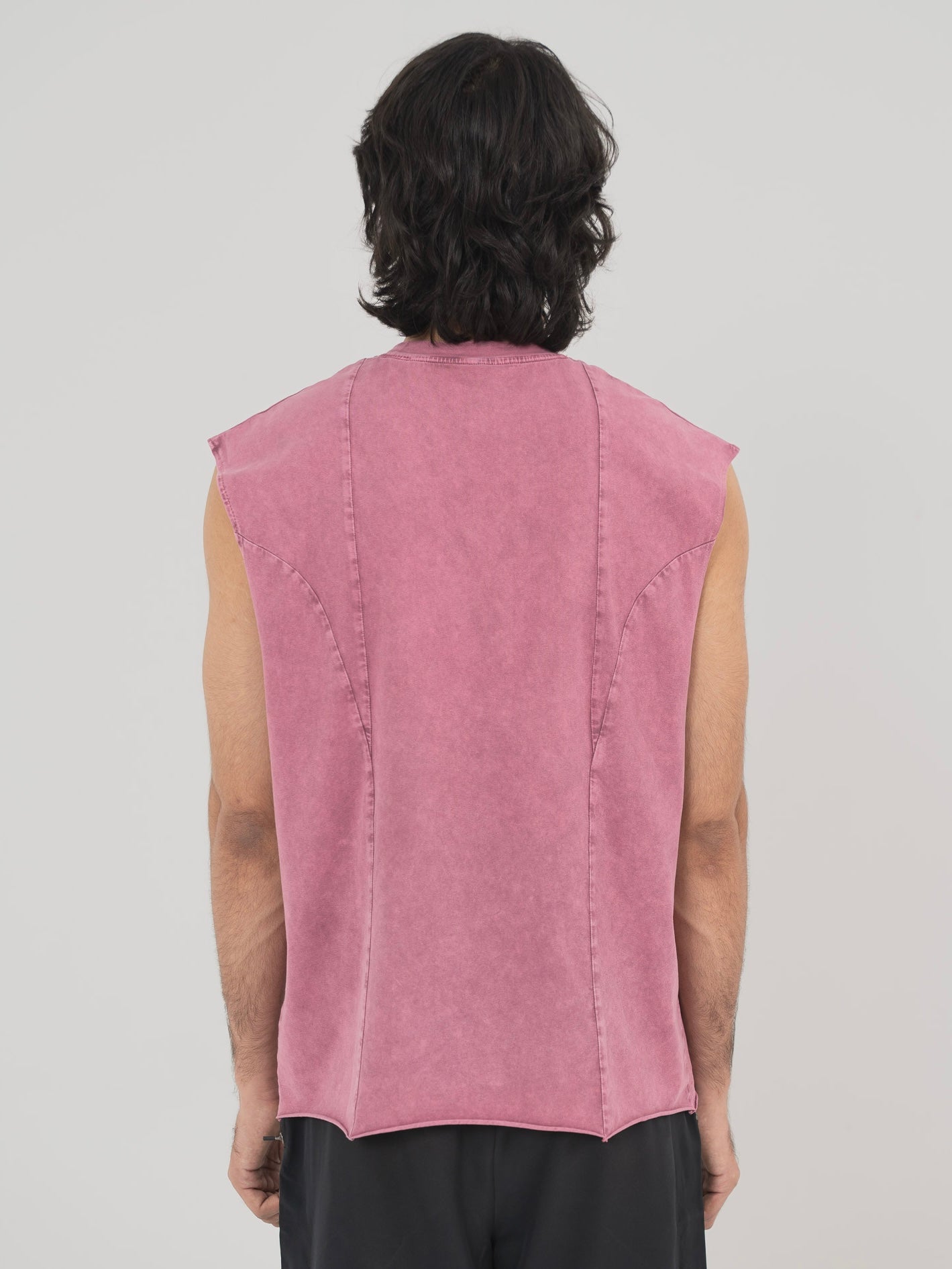 AFTERBURN MUSCLE TEE IN MAUVE
