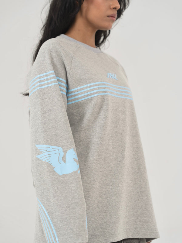 GLACIER TEE IN MELANGE