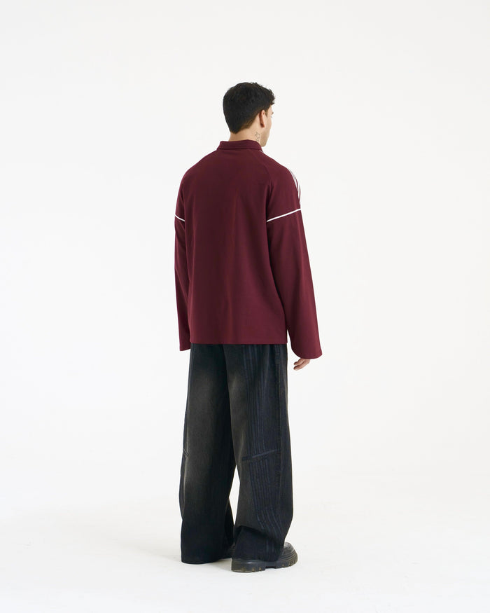 BASELINE TEE IN RED